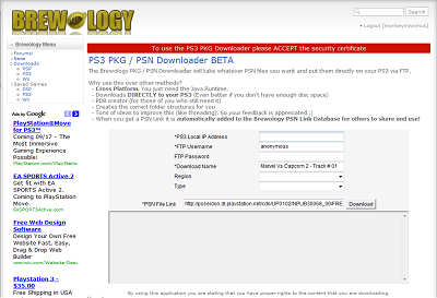 Brewology PKG / PSN Installer Beta Released » Brewology - PS3 PSP WII XBOX  - Homebrew News, Saved Games, Downloads, and More!