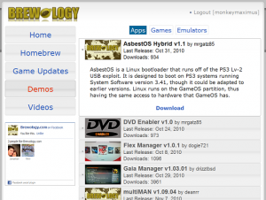 ps3 store » Brewology - PS3 PSP WII XBOX - Homebrew News, Saved Games,  Downloads, and More!