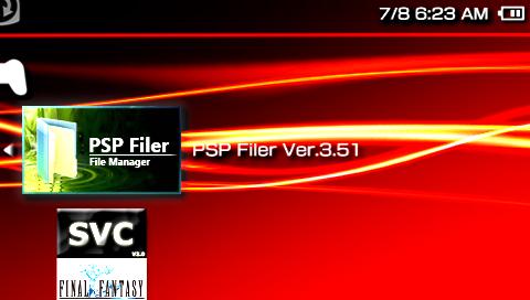 PSP Filer 3.51 Released » Brewology - PS3 PSP WII XBOX - Homebrew News,  Saved Games, Downloads, and More!
